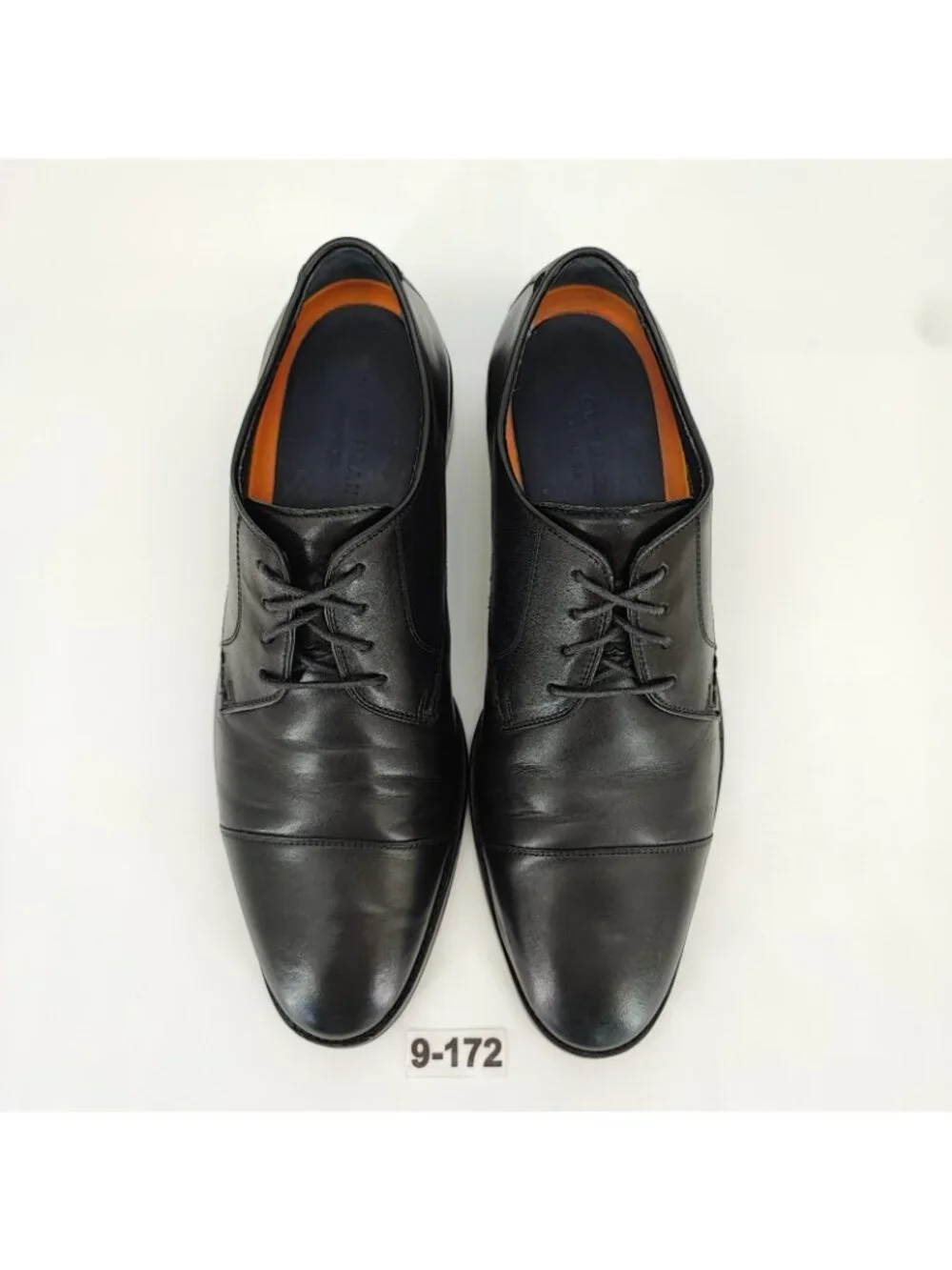 Cole Haan Lenox Hill Men's Size 9.5 W Wide Dress Shoes Black Cap Toe Oxford